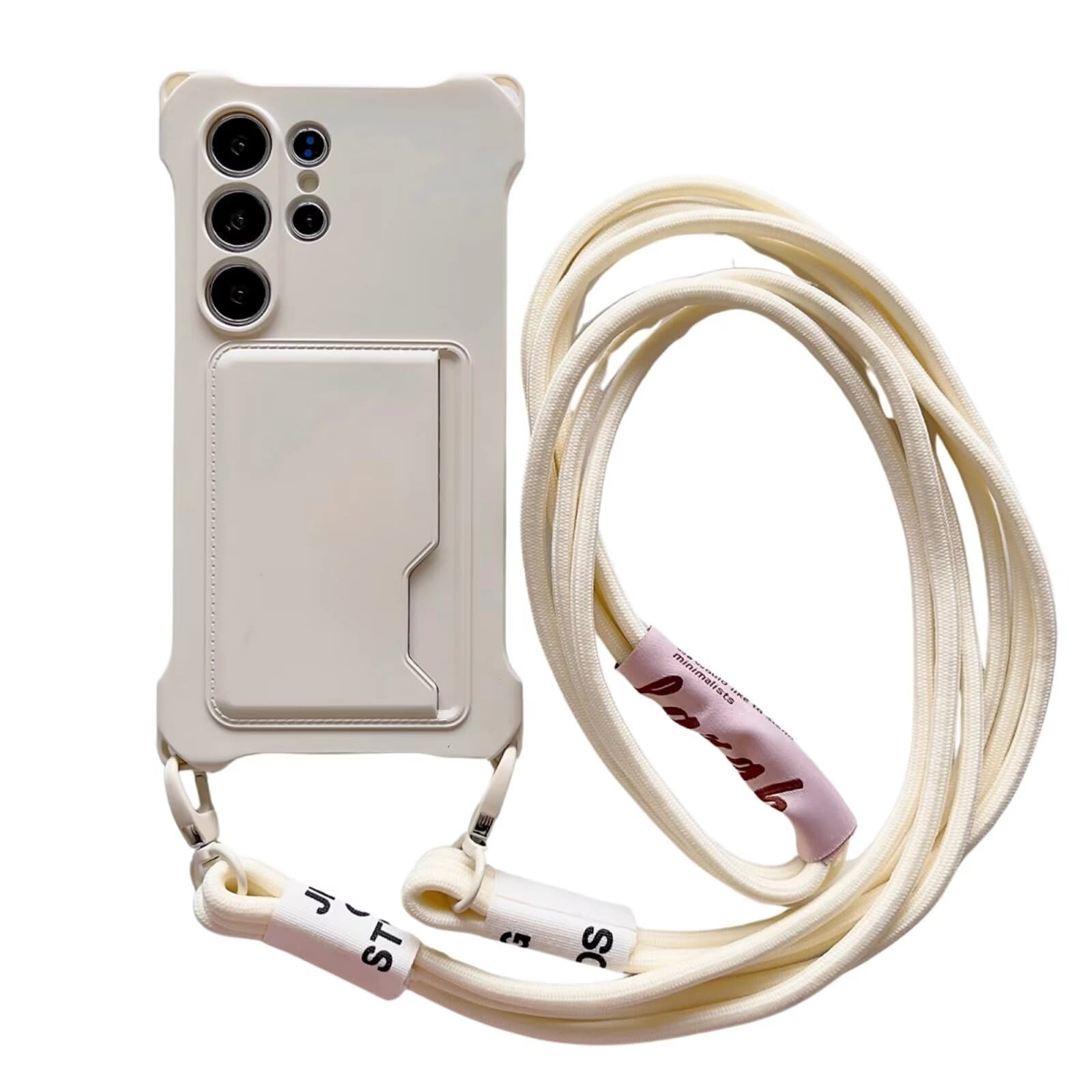 Miagon Crossbody Wallet Phone Case for Samsung Galaxy S22 Ultra