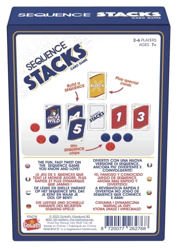 Sequence Stacks - Card Game