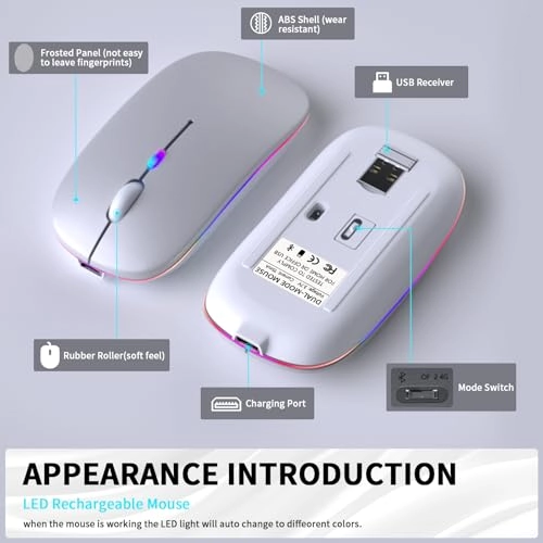 BIIOONES Mouse - Bluetooth USB