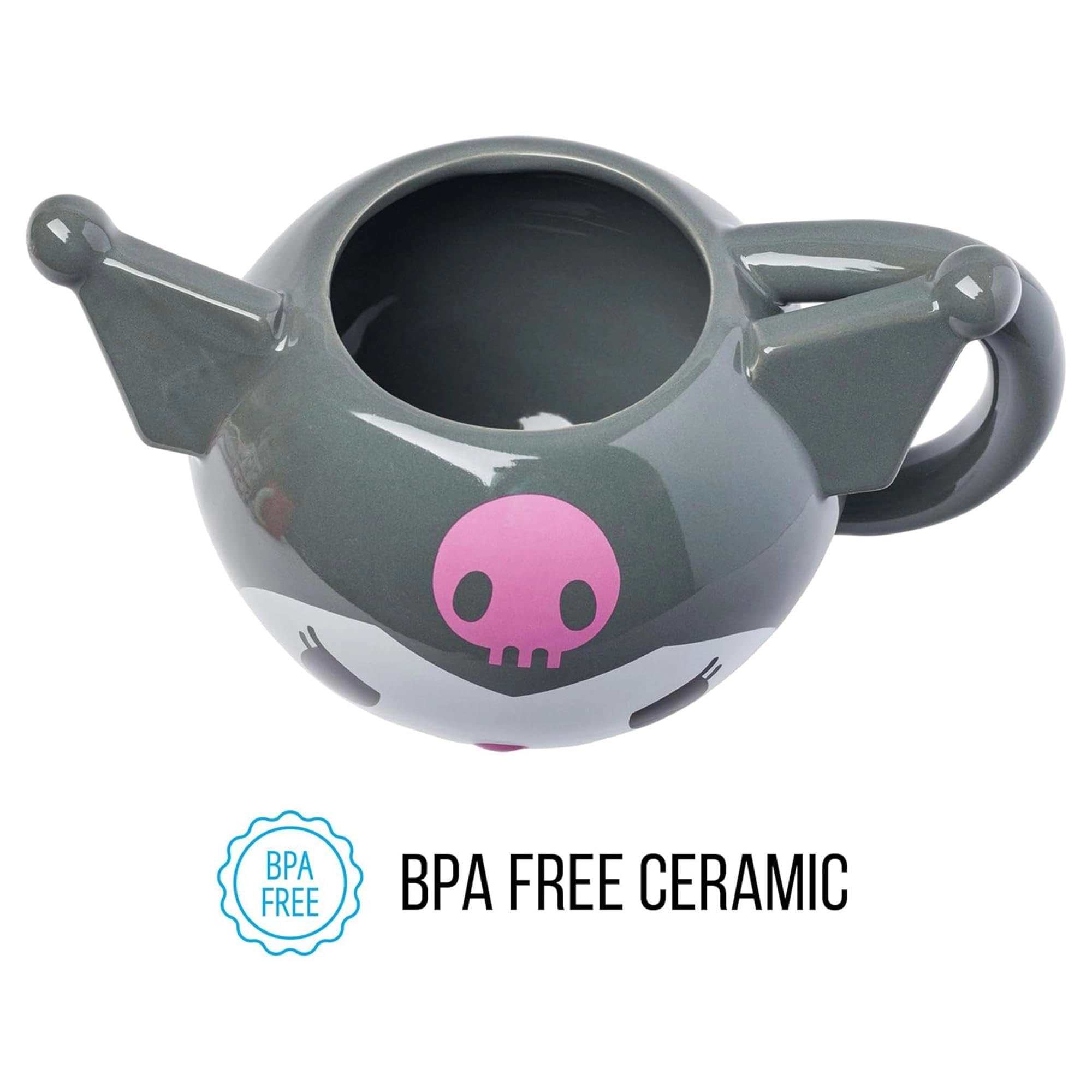 Hello Kitty and Friends Kuromi Ceramic Mug - 1 pcs Sculpted