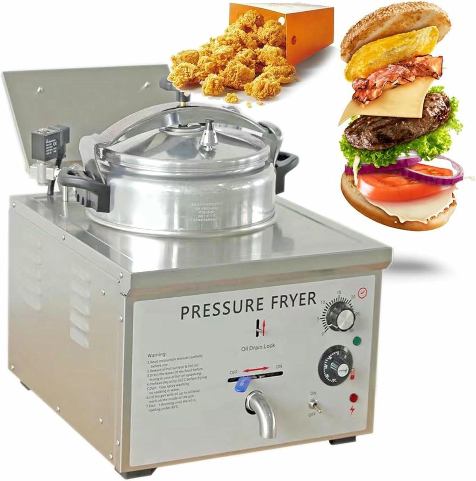 Electric Pressure Fryer OJHGRDFV-074