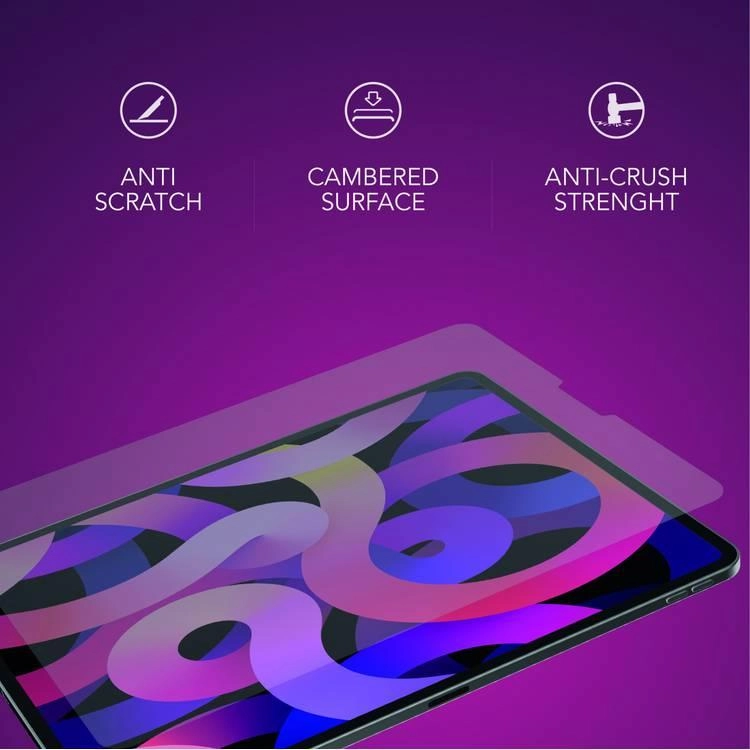 Clear Tempered Glass Screen Protector for iPad 9