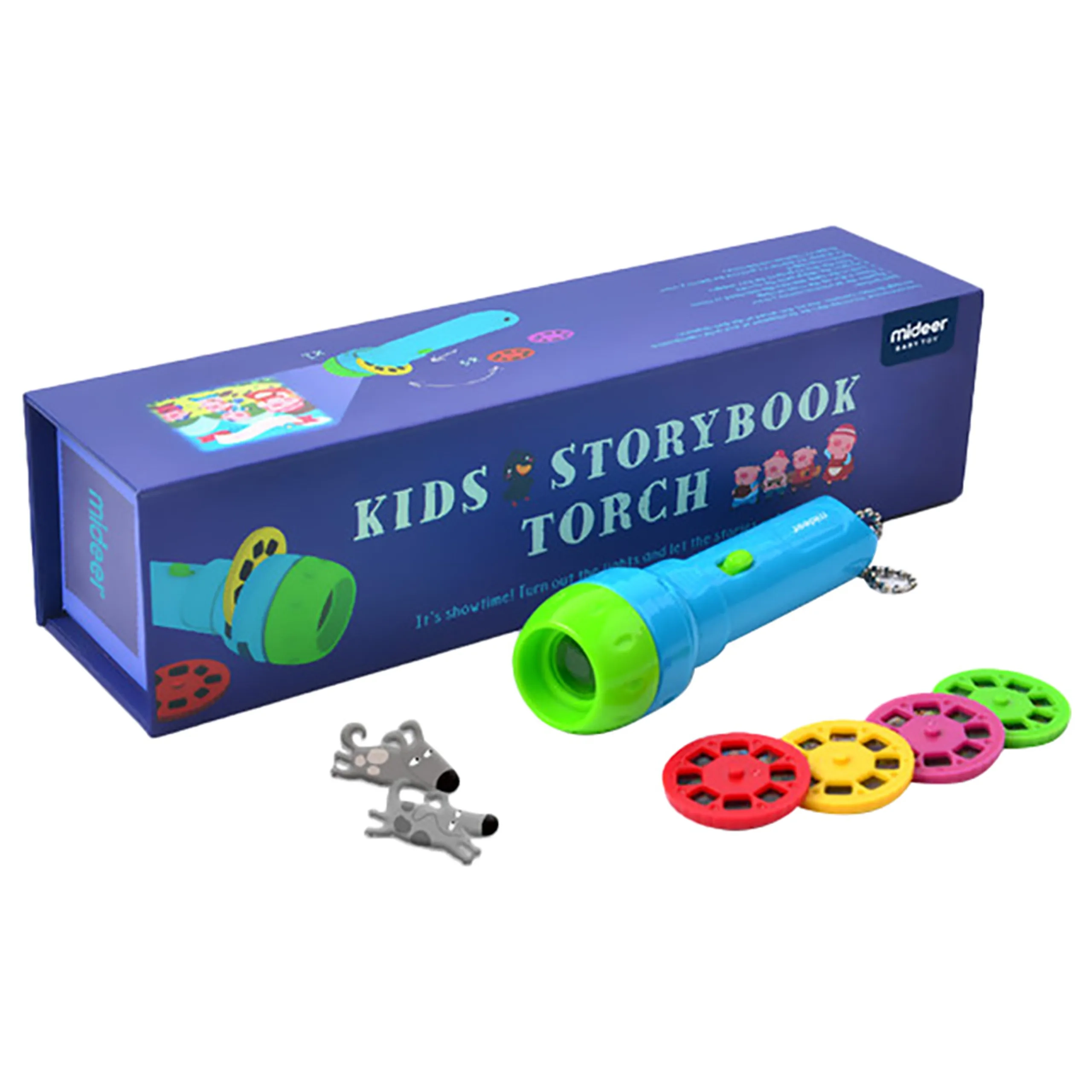 MIDEER Kids Story Book Torch - Suitable for 2 years & above
