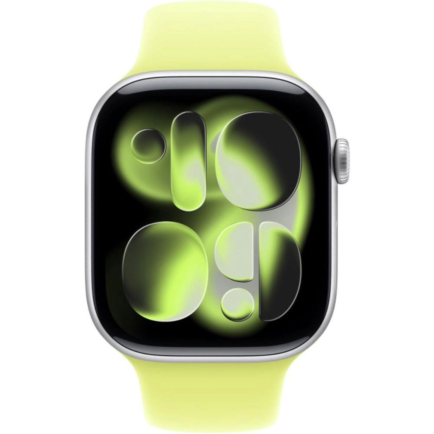 Sport Band for Apple Watch 46mm - Pin-and-Tuck Neon Yellow M/L