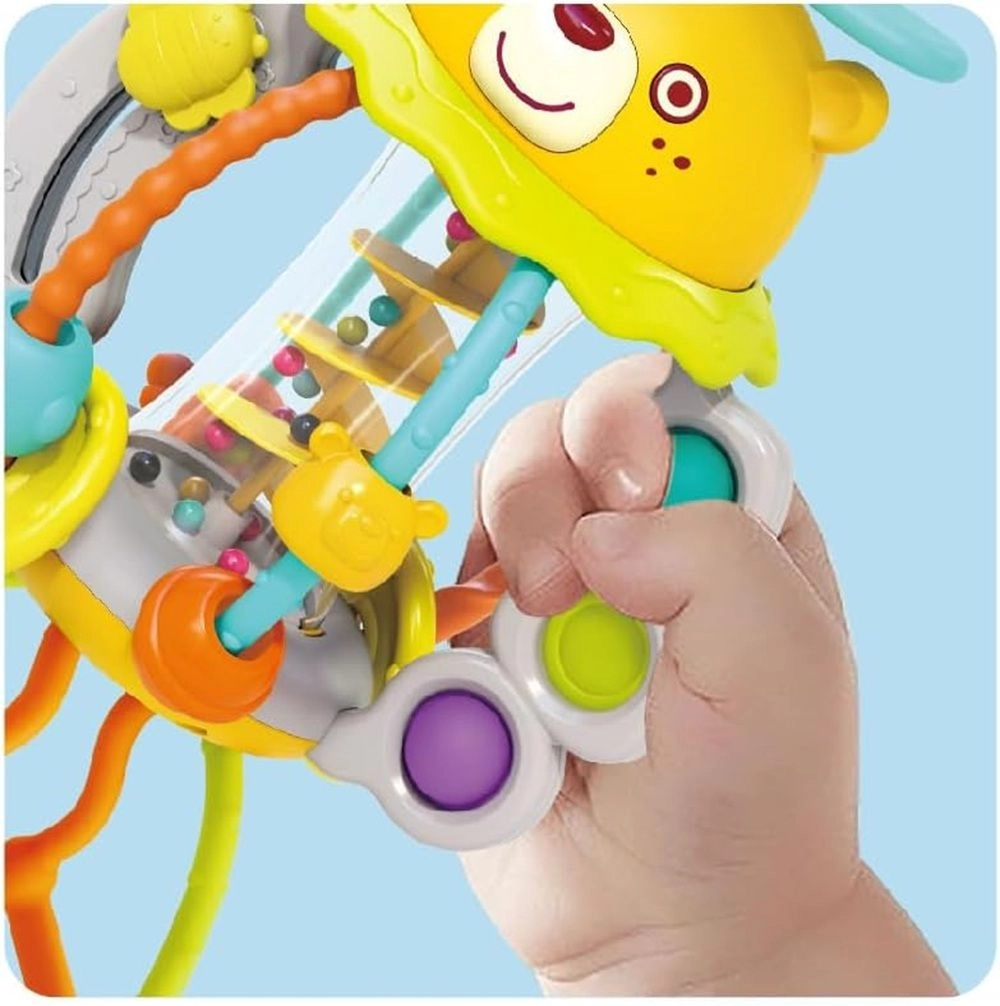 Shake And Pull Busy Ball - 6 months