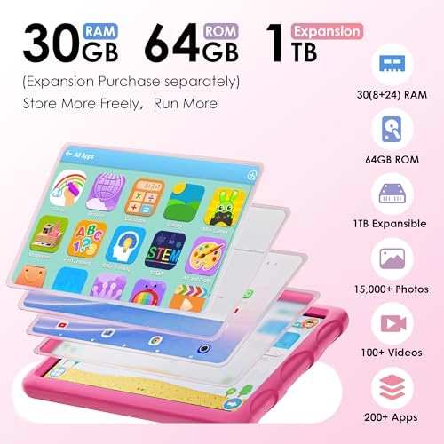 Android 15 Tablet - 64GB 10.1"