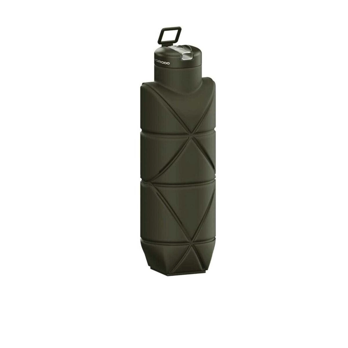 Porodo Lifestyle Water Bottle - Magnetic Mount Fold-Flat Leakproof