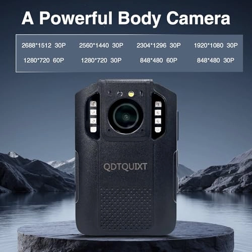 Body Camera - 2K/1080P 512GB