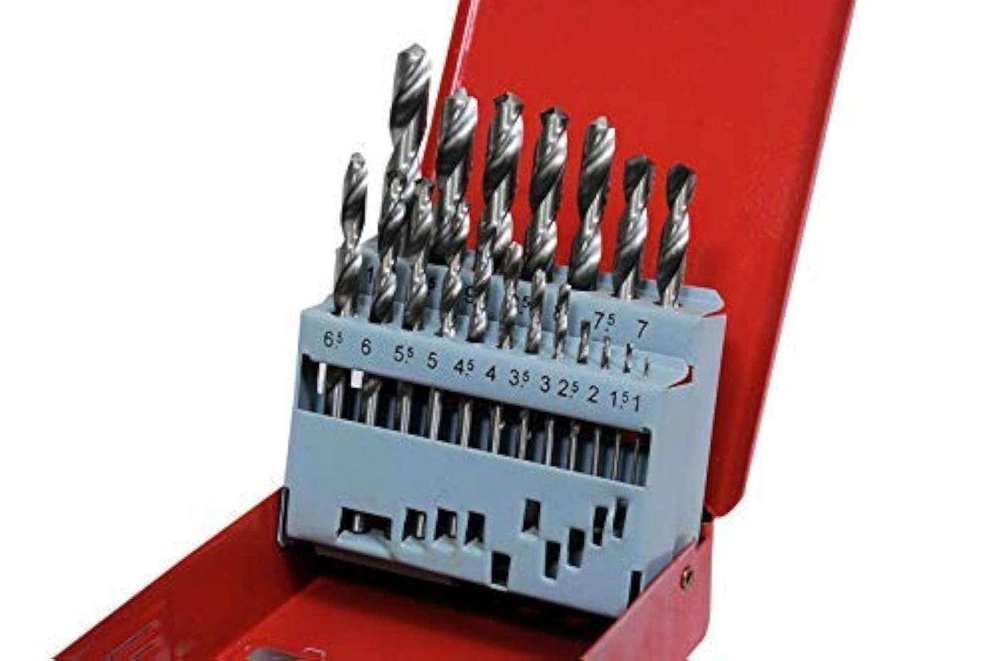 Jon Bhandari Tools HSS Drill Bit Set - High Speed Steel 19pcs 1-10 mm