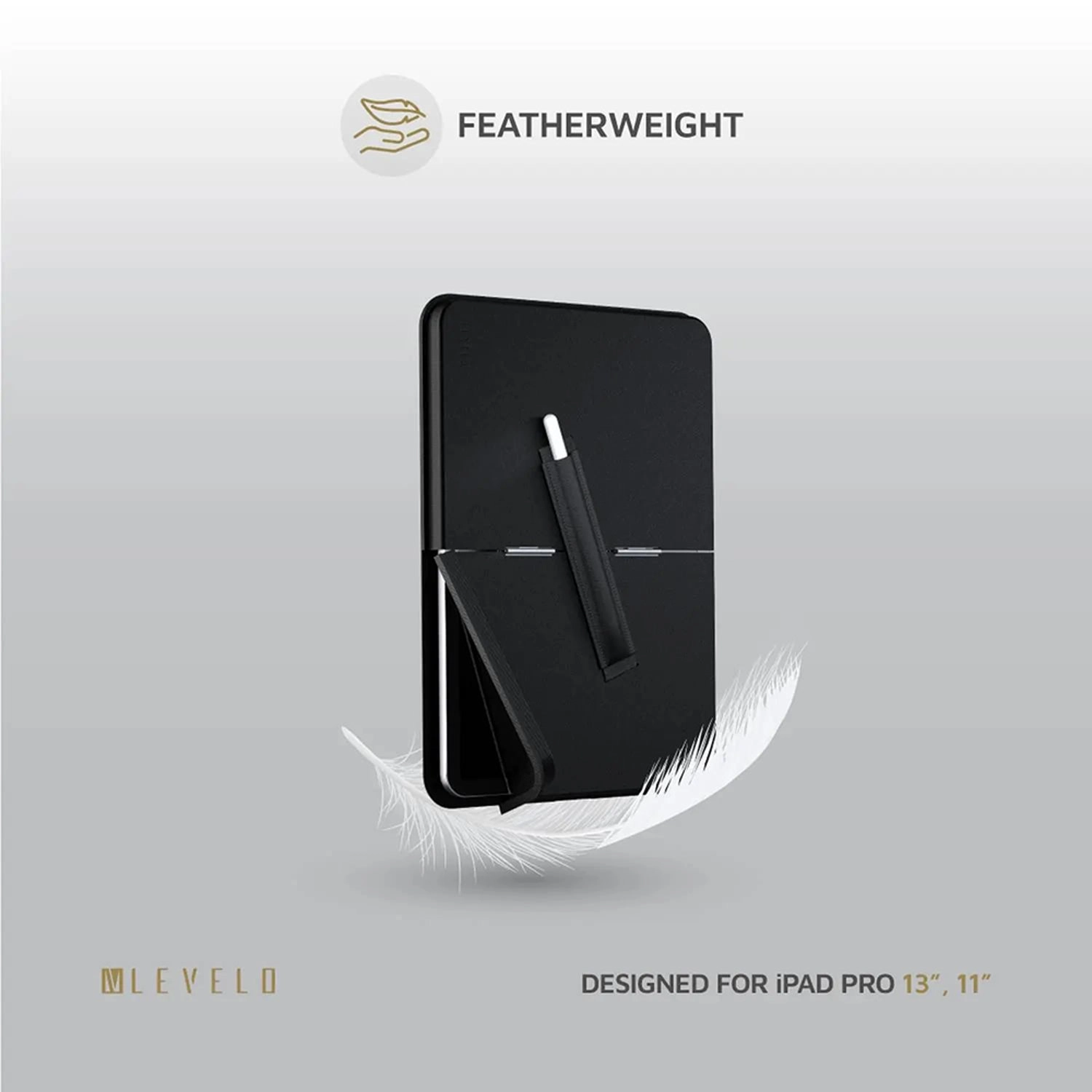 4 In-1 Hand-Grip Case with Pen Holder for iPad Pro 11