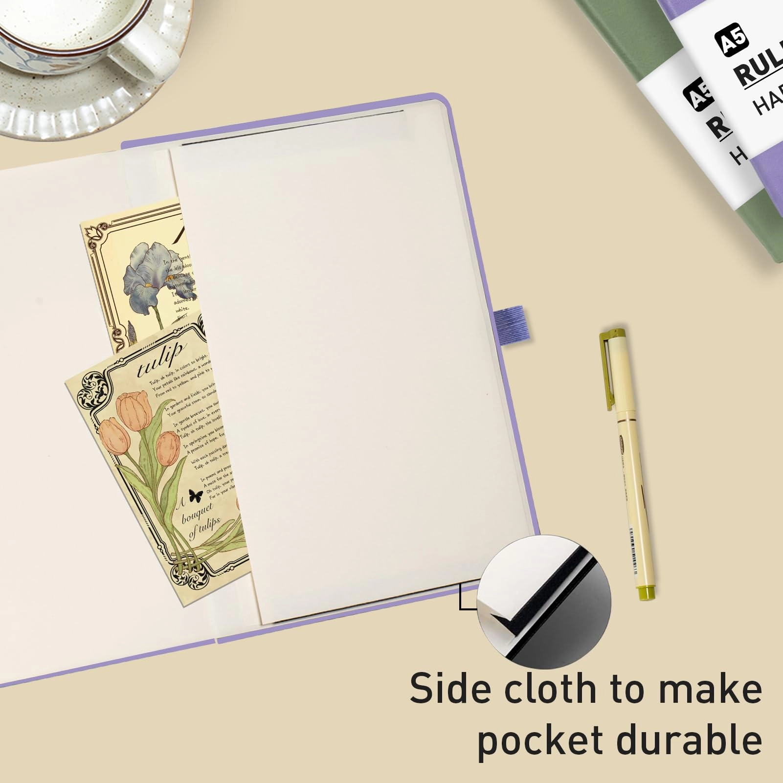 Notebook A5 Hardcover - Dotted 192 Pages