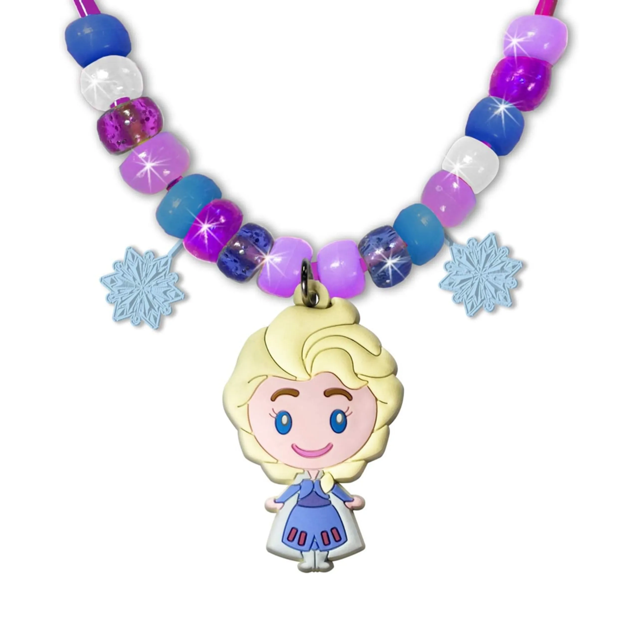 Frozen 2 Necklace Activity Set - over 150 beads 5 character charms