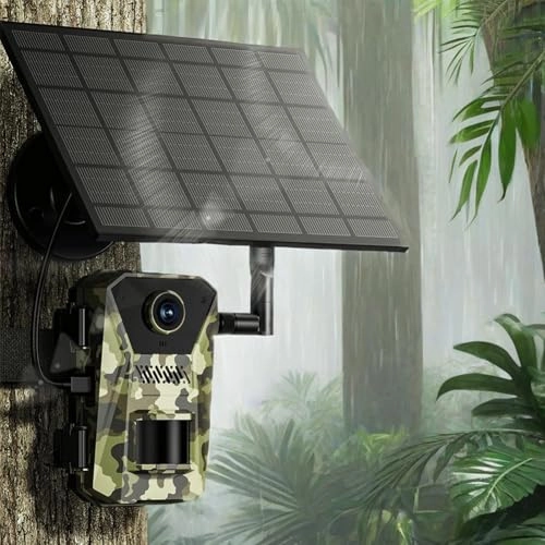 Solar Outdoor Infrared Trail Camera - 4G