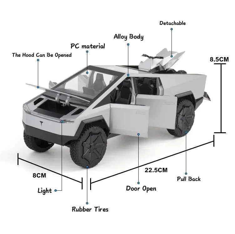 Cybertruck 1:24 - 1 pcs