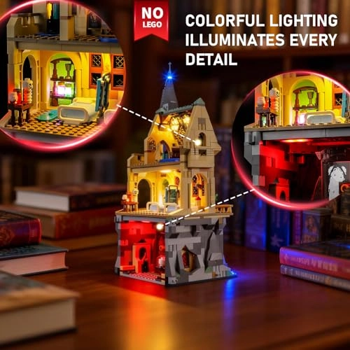 LED Lighting for Lego Harry Potter Hogwarts: Hospital Wing (76463) - Compatible Light Set Premium Decorative Light