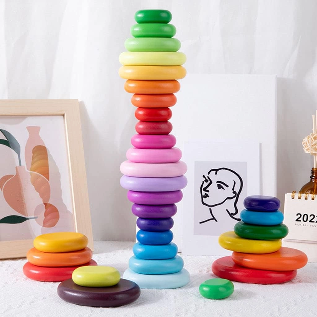 Rainbow Stacker - Rainbow 20pcs
