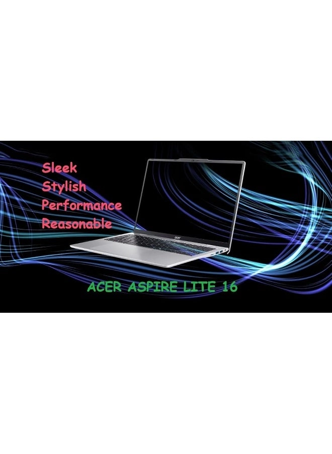 Aspire Lite AL16-52P-32E3 - 16'' Core i3-1305U 16GB DDR5 512GB SSD