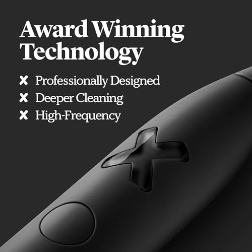 PRO-X Sonic Electric Toothbrush - 70-Day Battery Life 3 Replacement Heads