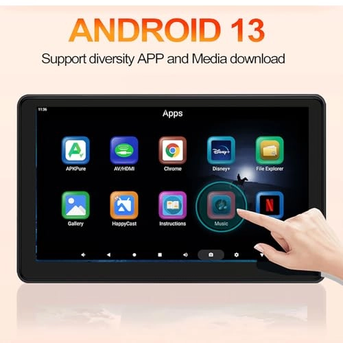 Headrest player - 11.6-inch