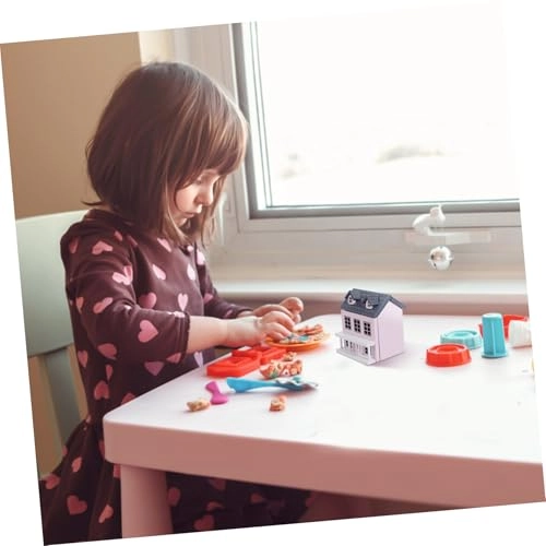 Miniature House - DIY Pink Wood