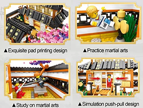 Japanese Martial Arts Hall Building Set - 2288 pcs