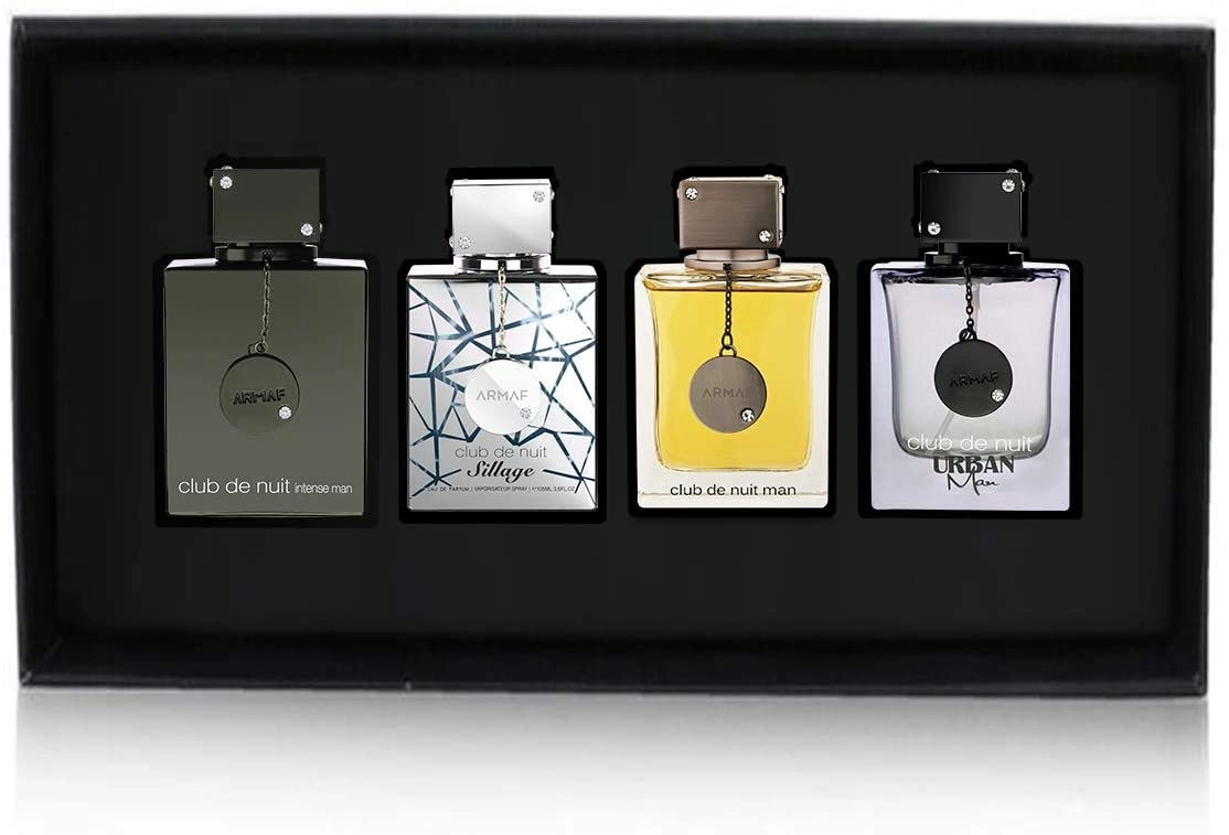 Club De Nuit Intense Eau de Toilette 105ml + Club De Nuit Sillage Eau de Toilette 105ml + Club De Nuit Urban Eau de Toilette 105ml + Club De Nuit Man Eau de Toilette 105ml