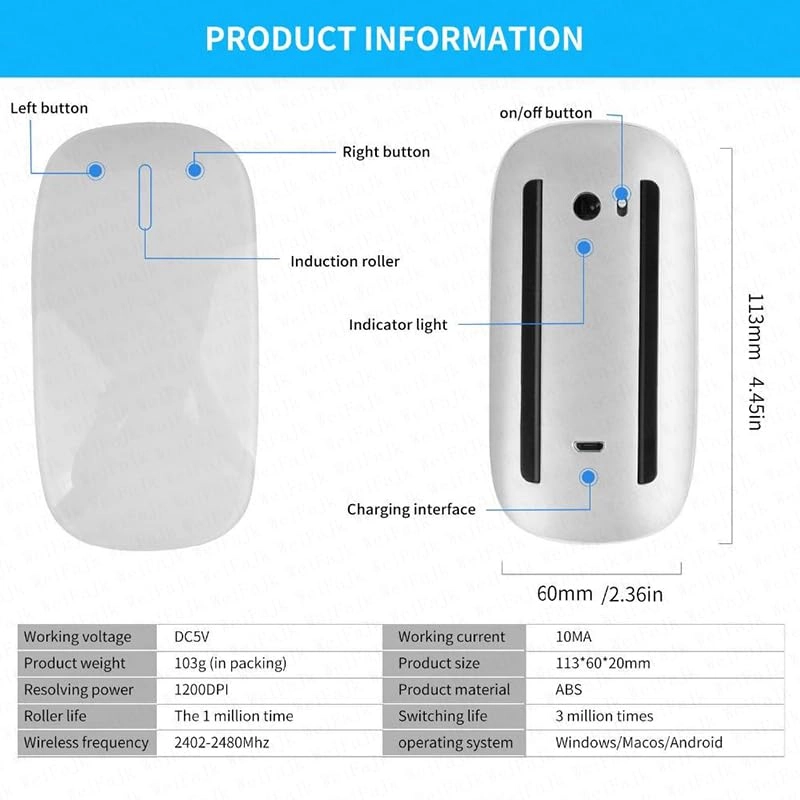 Wireless Mouse - Bluetooth