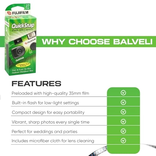 Quicksnap Flash - 35mm 6 Pack