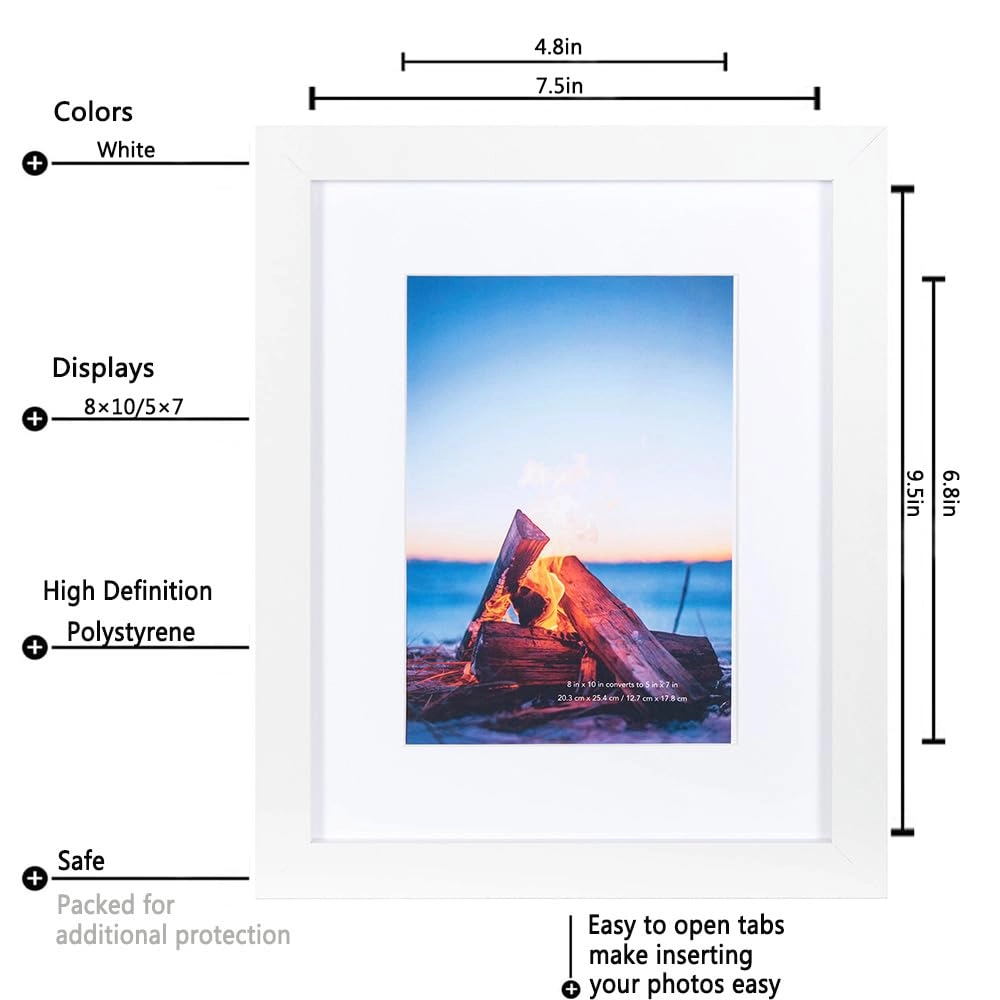 Photo Frame - 8x10-4P 4.0 count