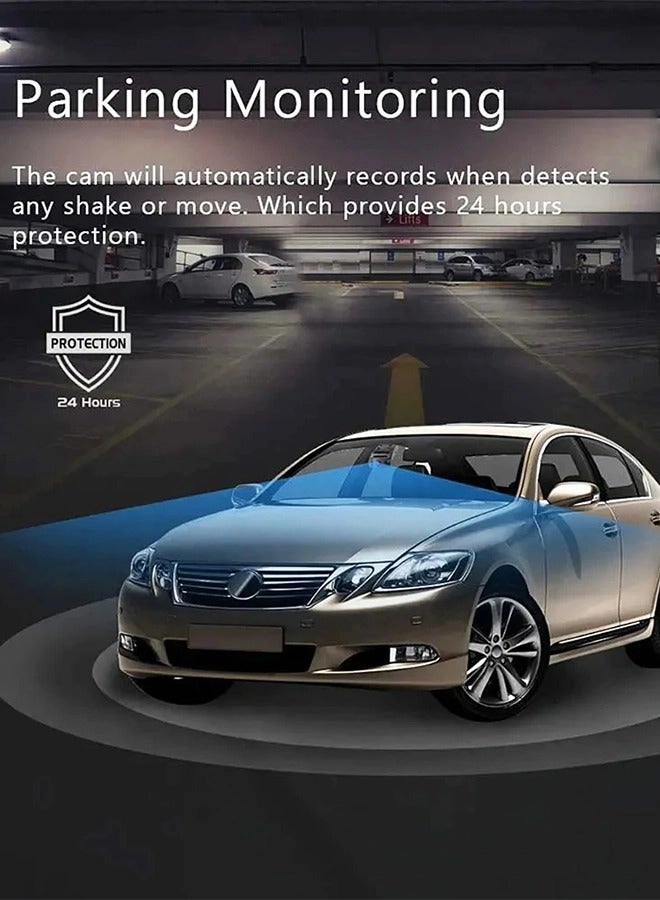 4K High Definition WiFi Bluetooth Driving Recorder Reversing Image