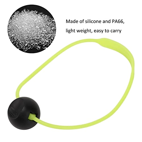 Diving Cylinder Knocker Ball - Black Strap + Orange Ball silicone