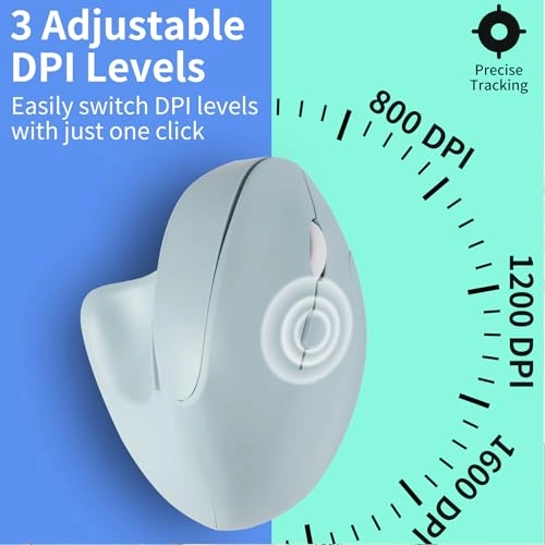 Ergonomic Vertical Mouse - Bluetooth