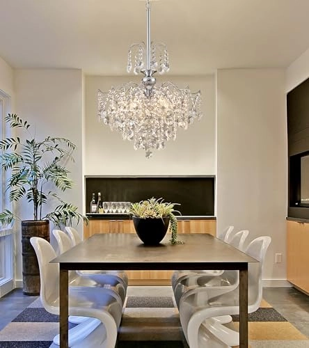 Crystal Chandelier - Dimmable