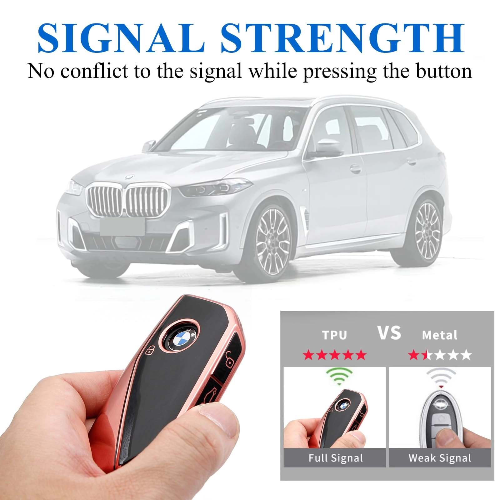 Advanced TPU key protection case - Vehicle