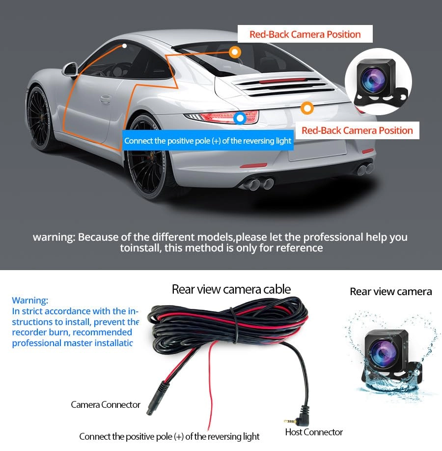 Mirror Dash Cam - 4K