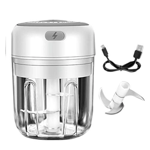 Garlic Onion Ginger Chopper - 250ml USB charging