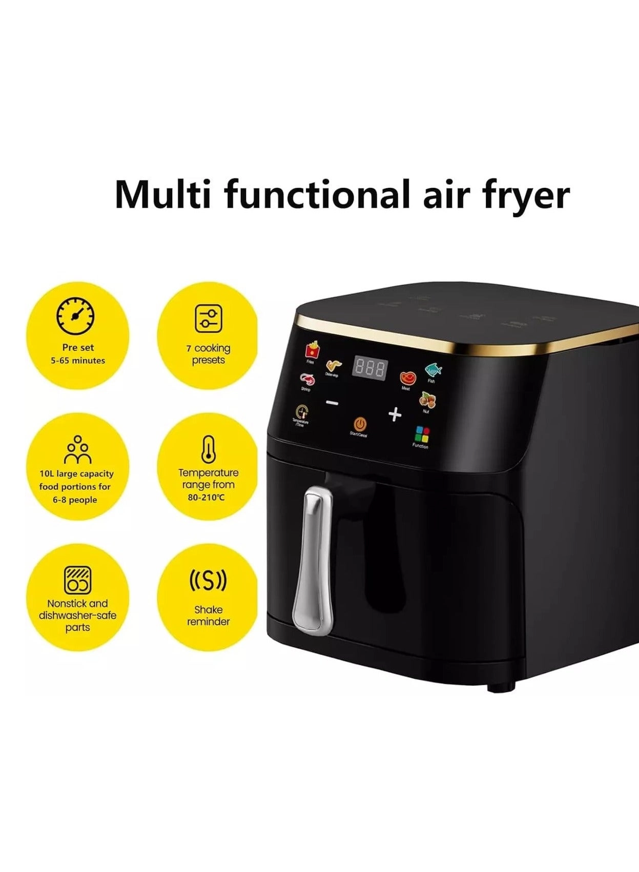 Oil-Free Electric Air Fryer