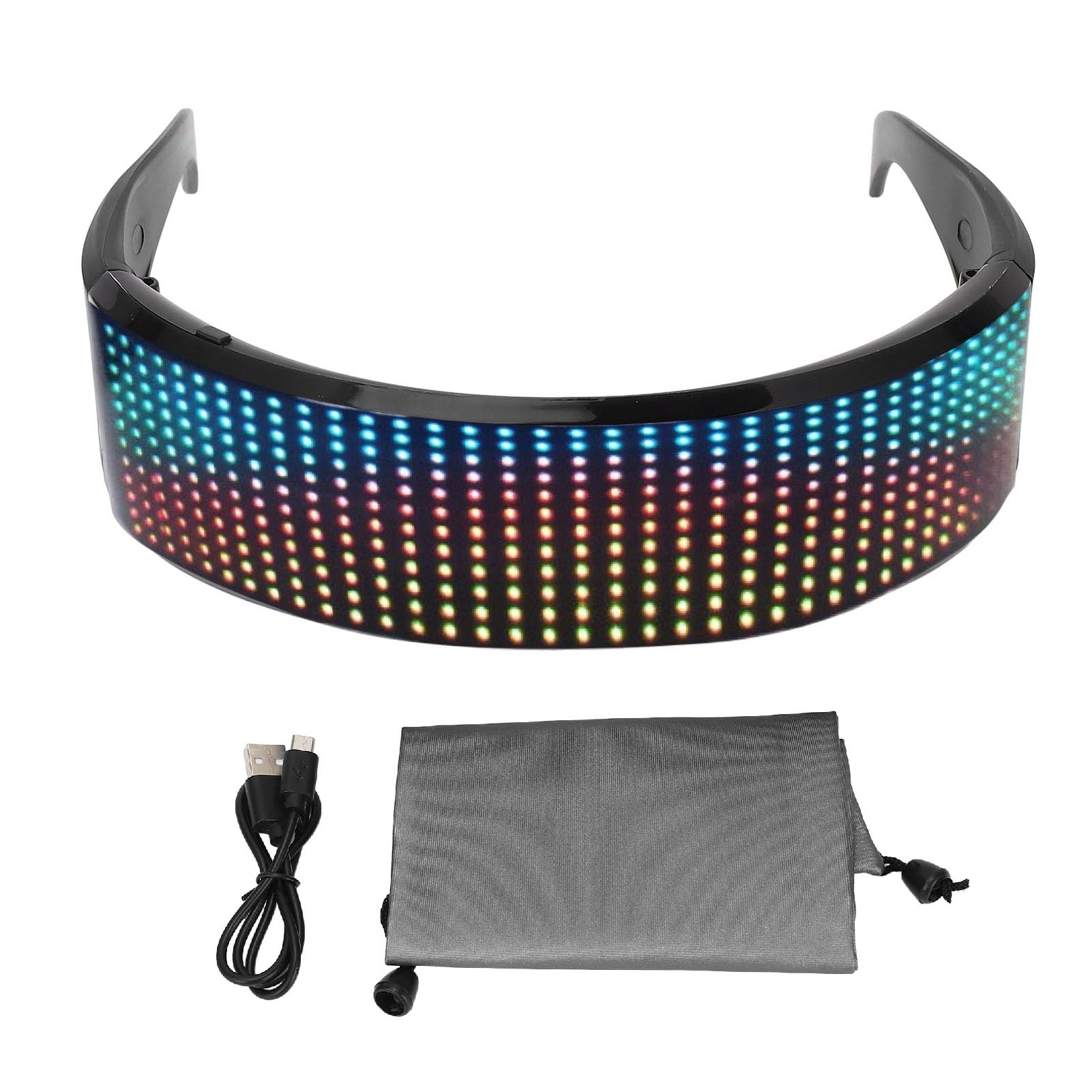 Walfront LED Glasses - Customizable Full Color Blue Tooth