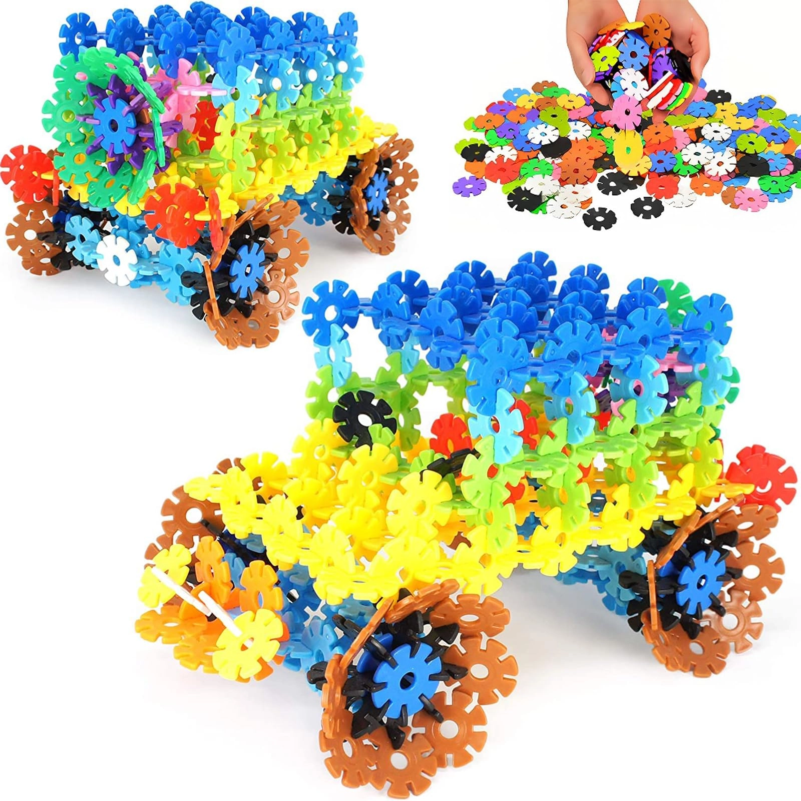 YEWCEP snowflake building blocks - 500 pcs