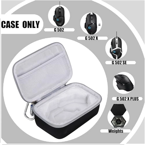 Carrying Mouse Case - G502 Compatible Black