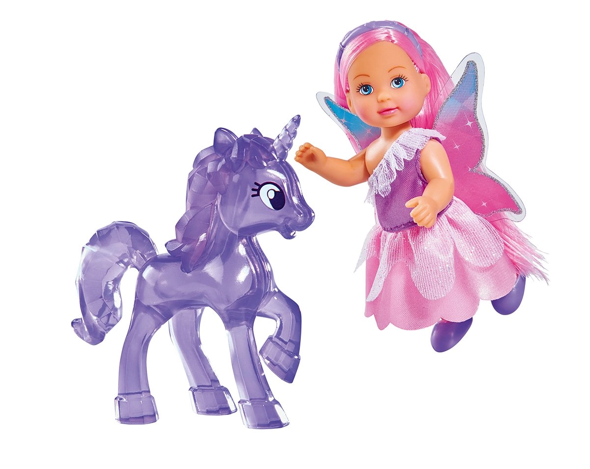 Simba Evi Love Doll - 12 cm Plastic Unicorn Friend Ages 3+