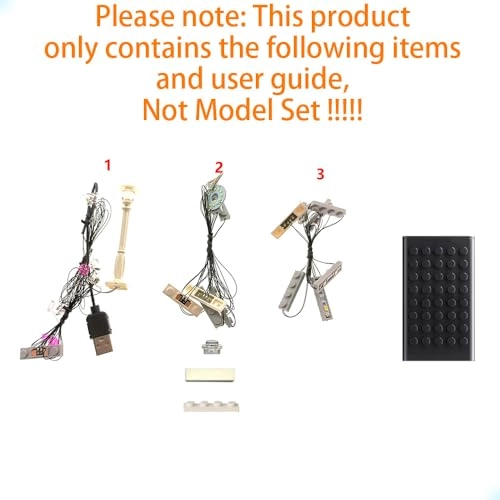 LED Light Kit - Compatible with Lego Natural History Museum Multicolor