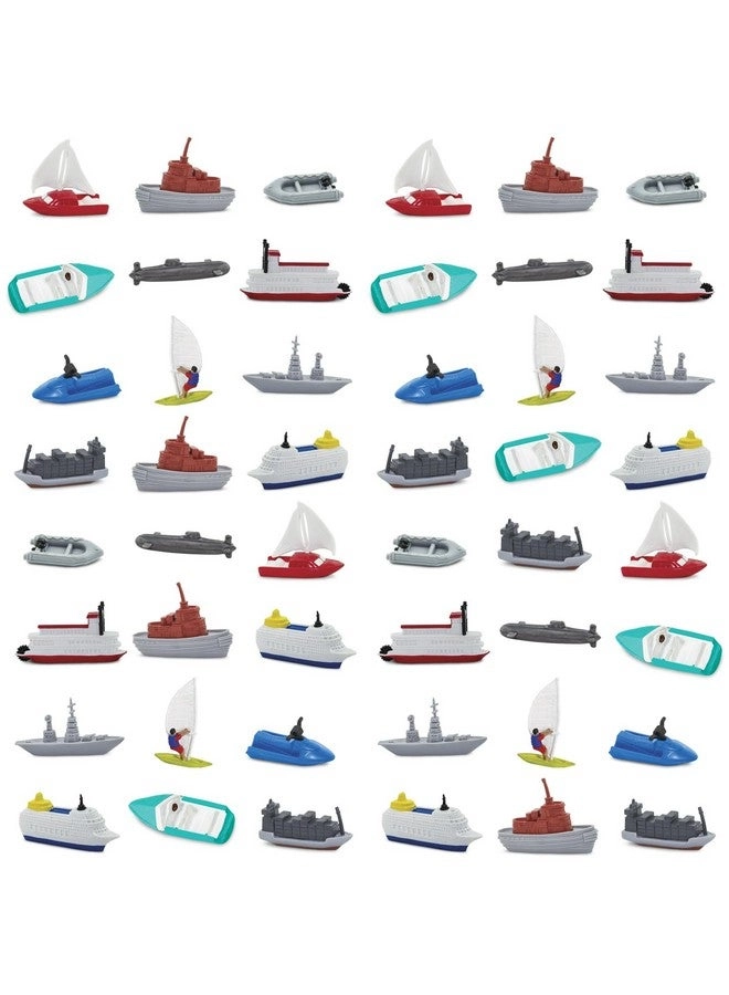 Safari Ltd In the Water Bulk Bag - 48 Piece Water Transportation Toy Set