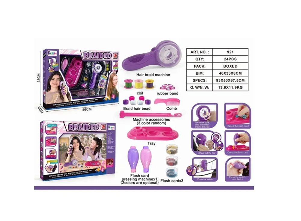 DIY Braided Hair - 6+ 24 Pcs