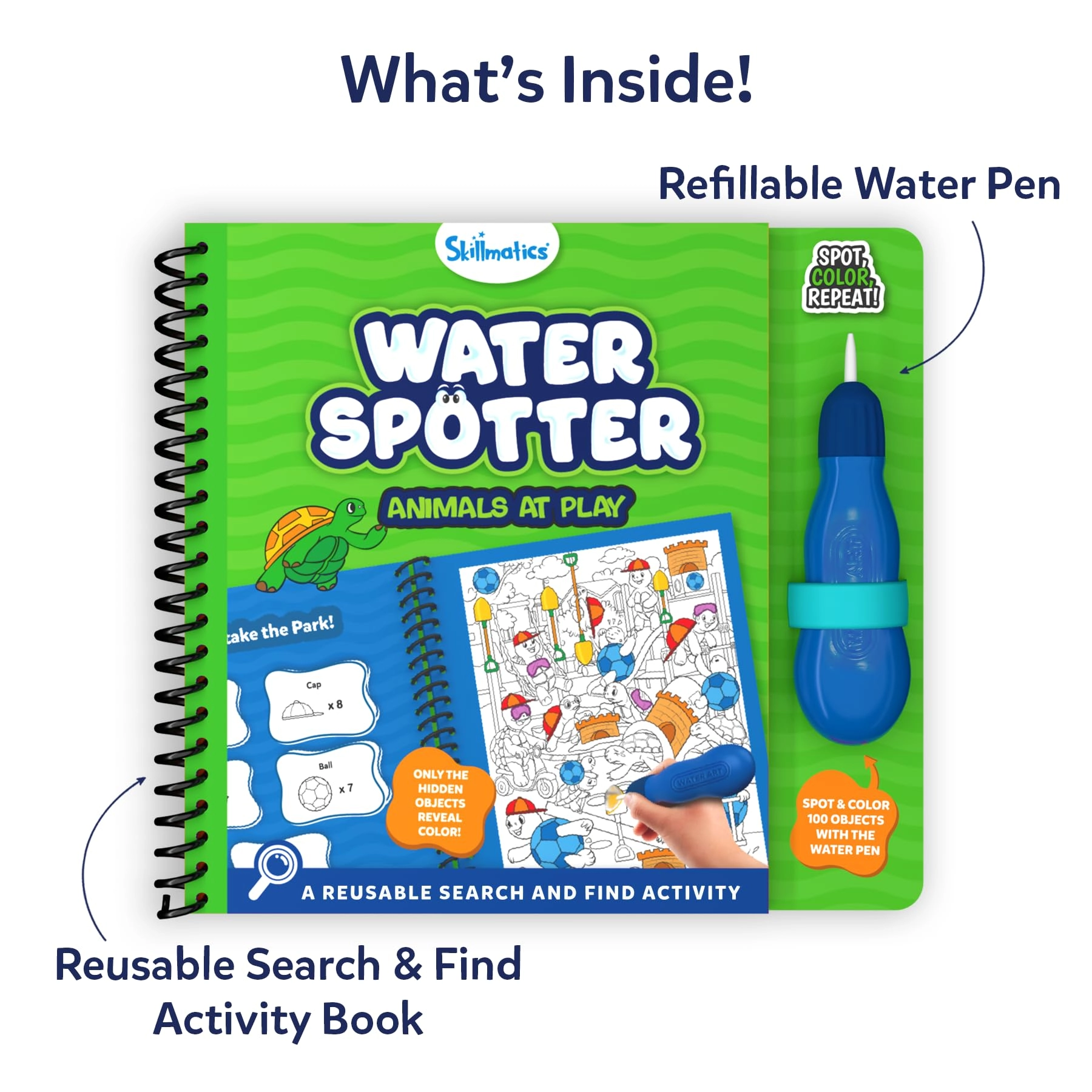 Reusable Search & Find Book - 4 to 8 years