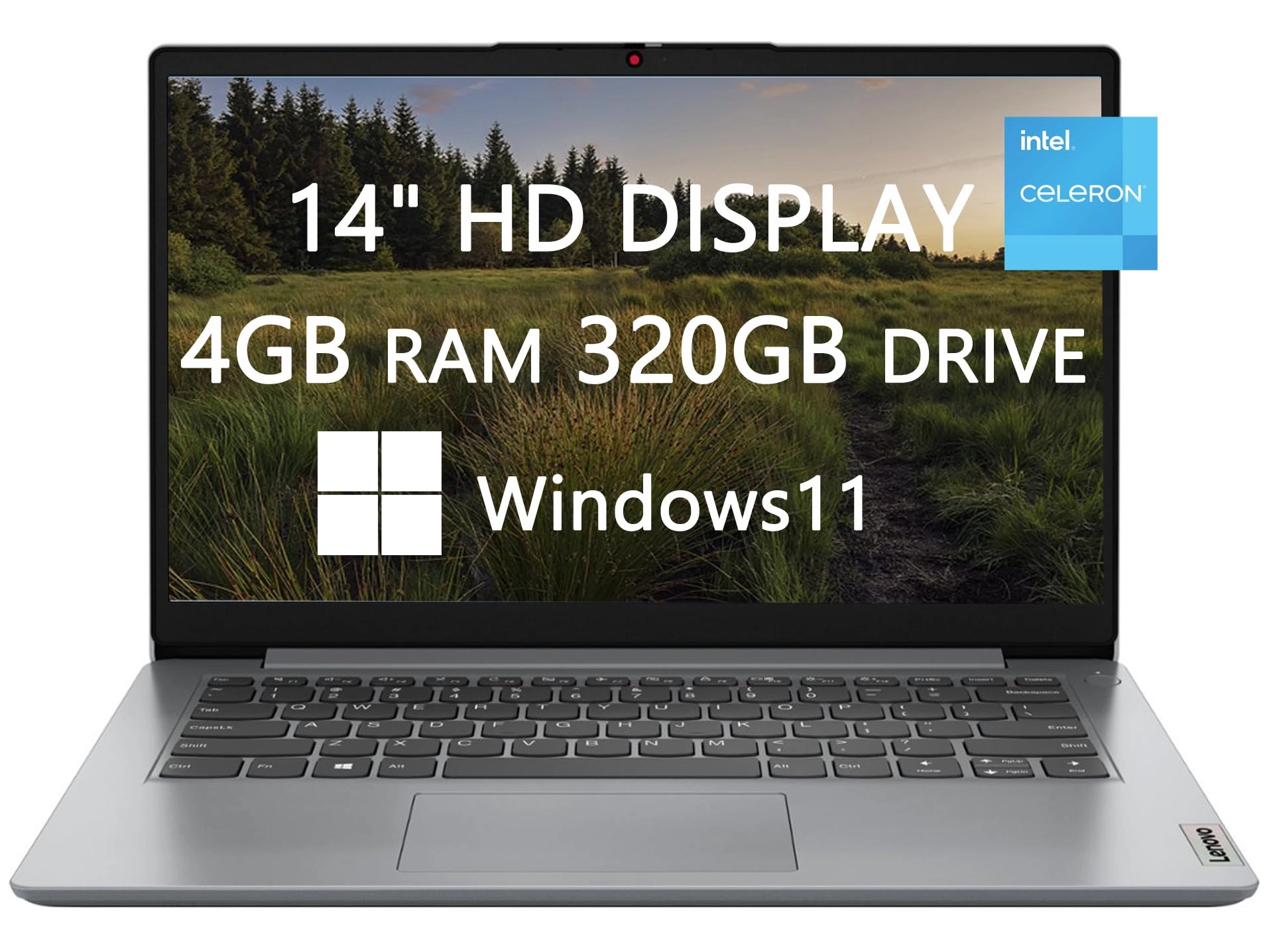 Lenovo Ideapad 1 82V60022US - 14'' N4020 4GB DDR4 64GB SSD + 256GB Card Bundle