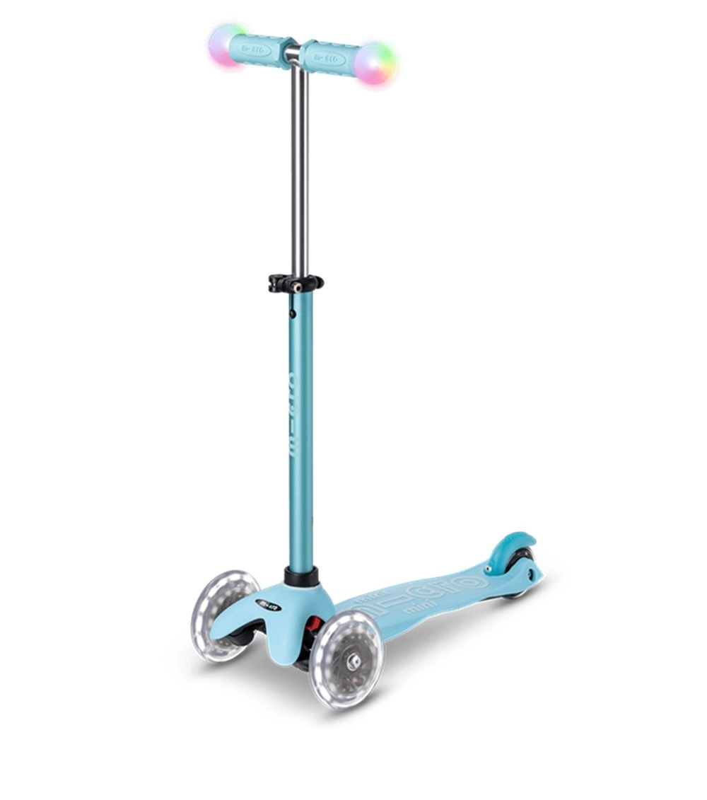 Mini 2Grow Deluxe Magic 3-Wheel Kick Scooter – 120/85mm LED