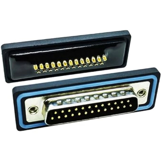 D-SUB EPOXY POTTING PLUG/SOCKET - 2PCS 2 ROW 9PIN/15PIN/25PIN/37PIN