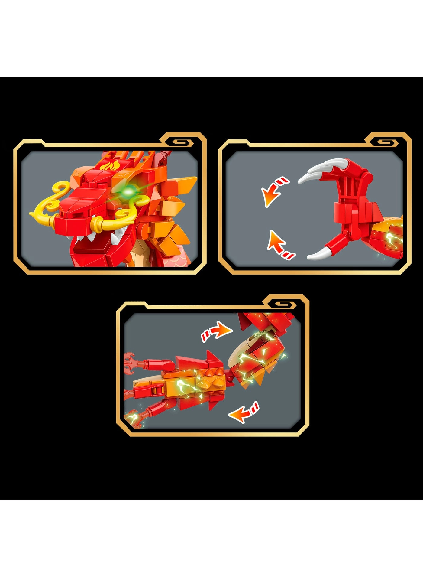 Red Dragon - Fantasy 550 pcs