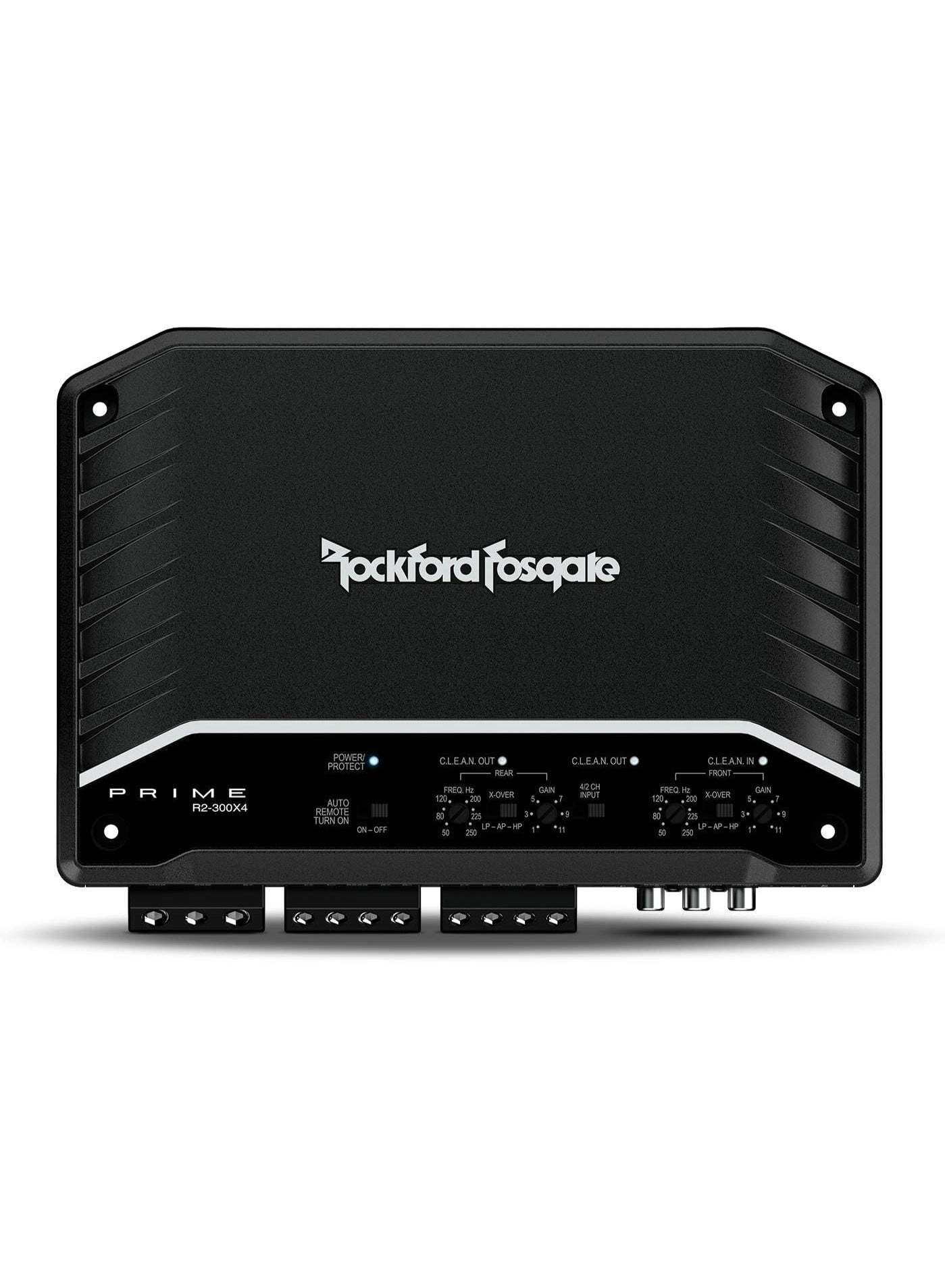 Rockford Fosgate R2-300X4 - Class D 4-Channel 300-Watt
